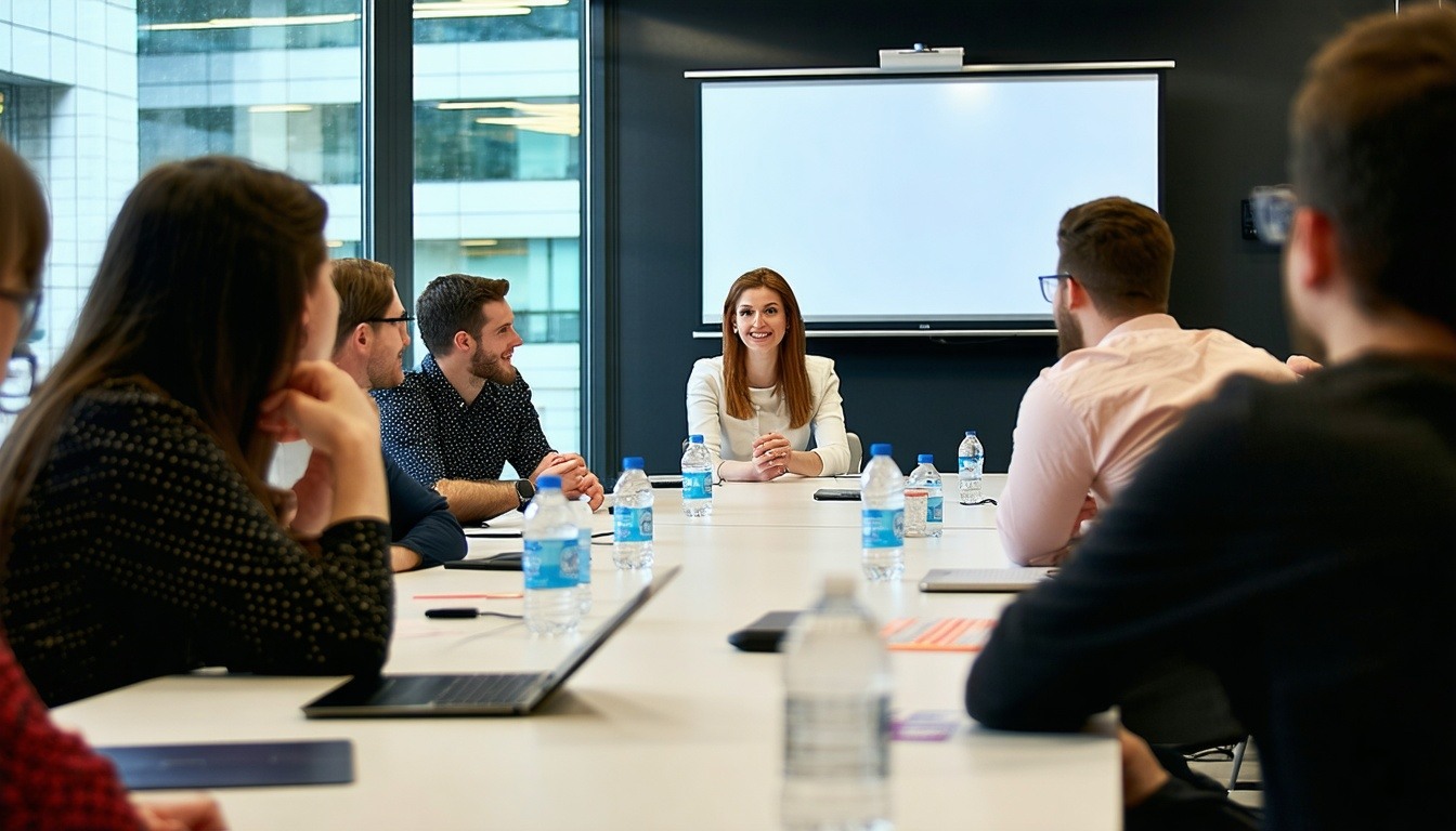 digital marketing meeting